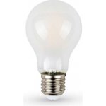 V-TAC E27 LED Filament Frost Cover žárovka 7W, 840 lm, 2700K Teplá bílá – Hledejceny.cz