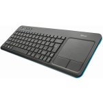 Trust Veza Wireless Keyboard with touchpad 21267 – Hledejceny.cz