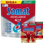 Somat Excellence kapsle do myčky 4v1 75 ks – Hledejceny.cz