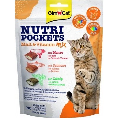 GimCat Nutri Pockets Slad & Vitamín Mix 150 g