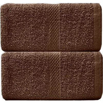 Kaptan Dětský ručník Ekonom 40 x 60 cm tmavě hnědý – Sleviste.cz