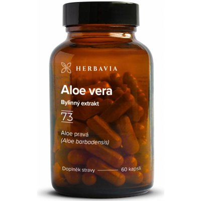 Herbavia.cz Aloe vera bylinný extrakt 60 kapslí – Zboží Mobilmania