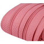Zip spirálový 3 mm - metráž - různé barvy Zip spirálový 3 mm: 137 Růžová – Zboží Mobilmania