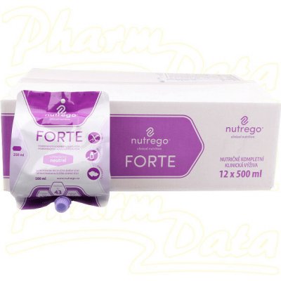 NUTREGO FORTE S PŘÍCHUTÍ NEUTRAL POR SOL 12X500ML – Hledejceny.cz