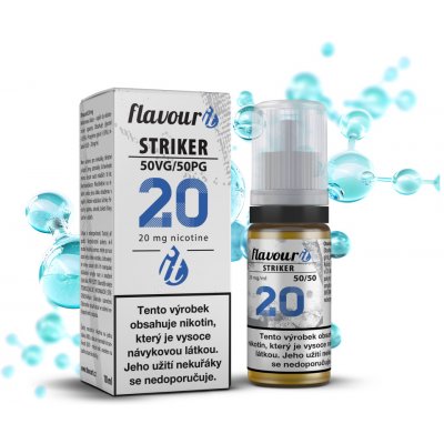Flavourit nikotinová báze STRIKER PG50/VG50 20mg 10ml – Zboží Dáma