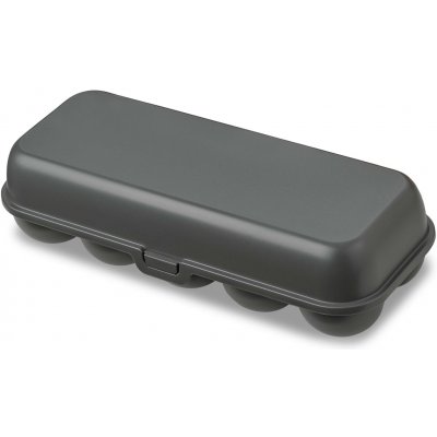 Úložná nádoba na vejce EGGS TO GO MINI, na 10 kusů, KOZIOL, antracitový antracitový – Zboží Mobilmania