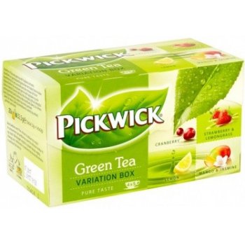 Pickwick Green Tea 4 Variace 20 sáčků 32,5 g