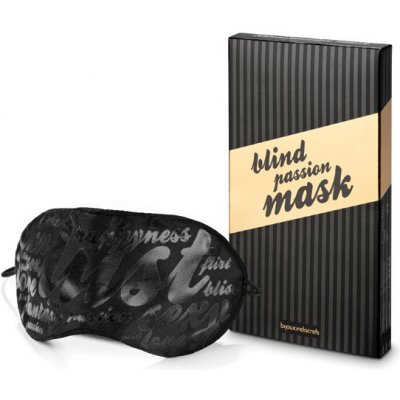 Bijoux Indiscrets Blind Passion Mask Saténová maska na oči – Hledejceny.cz