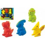 Teddies Dino saurus skládací gumový v krabici 26x24x8cm – Zboží Dáma
