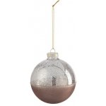 J-Line by Jolipa Hnědo zlatá vánoční koule 8*8*8 cm – Hledejceny.cz