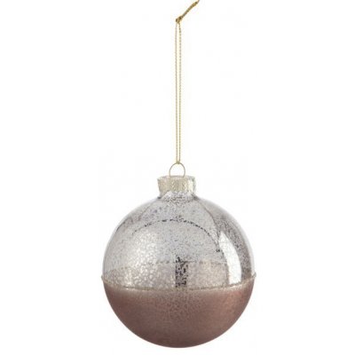 J-Line by Jolipa Hnědo zlatá vánoční koule 8*8*8 cm – Hledejceny.cz