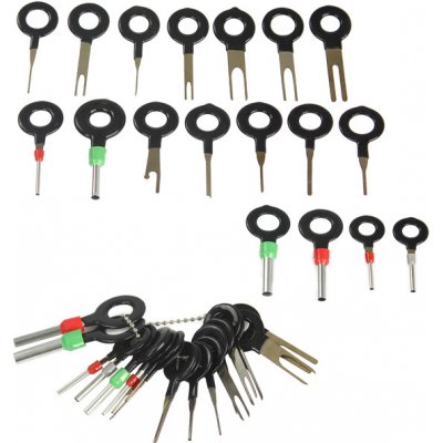 MAR-POL M57467 Klíče - vypichováky pinů, konektorů vytahovače sada – Zboží Mobilmania