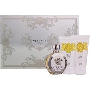 Versace Eros pour Femme EDP 50 ml + tělové mléko 50 ml + sprchový gel 50 ml dárková sada