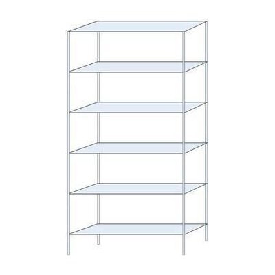 Regál Perun 250 x 120 x 32 cm 6 polic – HobbyKompas.cz