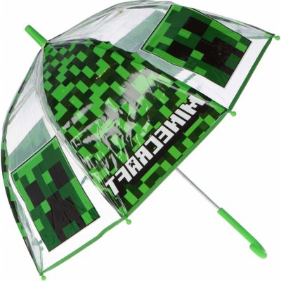 Minecraft deštník tyčový dětský deštník – Zboží Dáma