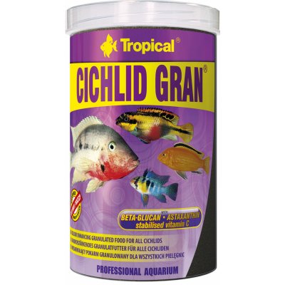 Tropical Cichlid Gran 1 l, 550 g – Zbozi.Blesk.cz