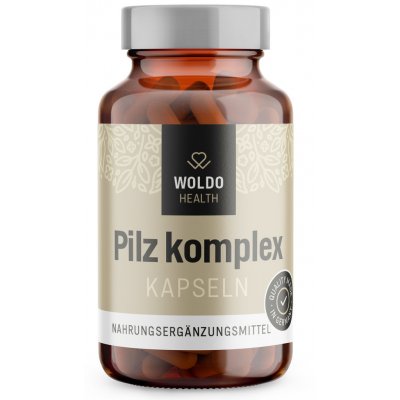 WoldoHealth Komplex vitálních hub 120 kapslí – Hledejceny.cz