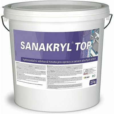 Sanakryl TOP 25 kg červeno hnědá – Zboží Mobilmania