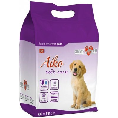 Aiko podložka absorbční pro psy Soft Care 60 x 58 cm 50 ks – Hledejceny.cz