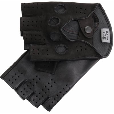 Špongr Pánské kožené řidičské rukavice BOHEM BP černé s podšívkou NanoAg – Hledejceny.cz