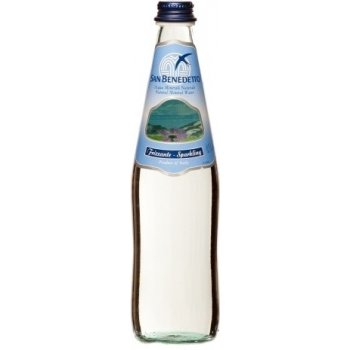 San Benedetto perlivá voda 0,5l - sklo