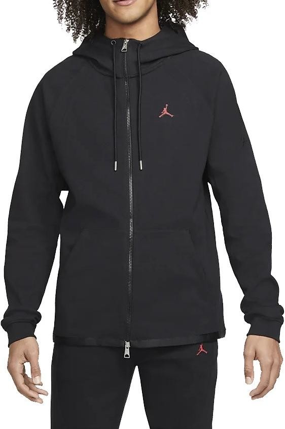 Jordan Essentials Warmup Jacket Black Red dj0886-010