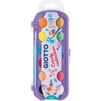 Giotto vodové barvy 30 mm kolekce Candy dívčí barvy 12 ks – Hledejceny.cz