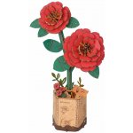 ROWOOD Dřevěné 3D puzzle Červená kamélie 113 ks – Hledejceny.cz