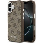 Guess 4G MagSafe Zadní Kryt pro iPhone 17 Brown – Zboží Mobilmania
