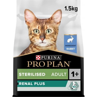 Pro Plan Cat STERILISED RENAL PLUS králík 1,5 kg – Zboží Mobilmania