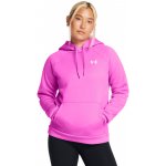Under Armour UA Armour Fleece Hoodie PPL fialová – Zboží Mobilmania