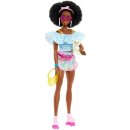 Barbie Deluxe Módní Trendy bruslařka