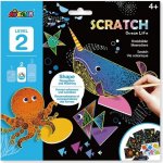 Škrabací obrázky Level 2 Oceán – Zboží Dáma