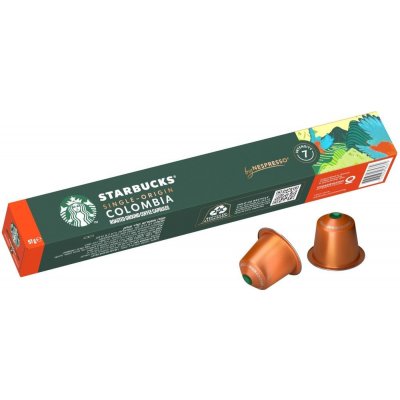 Starbucks by Nespresso Single Origin Colombia 10 ks – Zboží Dáma