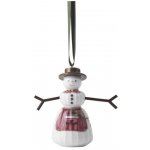 Porcelánová závěsná dekorace Snowwoman 9 cm Kähler – Hledejceny.cz