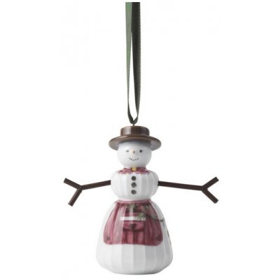 Porcelánová závěsná dekorace Snowwoman 9 cm Kähler – Hledejceny.cz