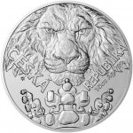 Česká mincovna Stříbrná desetiuncová mince Český lev stand 311 g