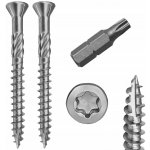 Vruty do dřeva Inox 4 x 40 mm 500 ks – Hledejceny.cz