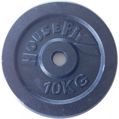 Housefit Kotouč ocel 10kg 30mm