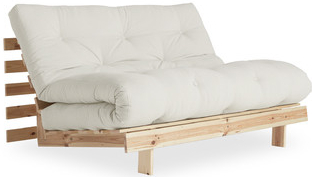 Karup sofa ROOT raw bezbarvé + futon natural 701