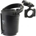 RAM MOUNTS RAM® sestava - držák nápojů Level Cup™ 16oz s krátkým ram. a zákl. Torque™ na průměr 1 1/8” až 1 1/2