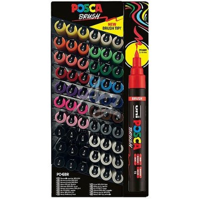 Uni Posca PC-5BR/60ks 16barev – Zboží Mobilmania