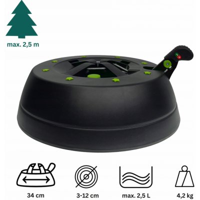 Pro Nature 2 Stojan na vánoční stromek M, vhodné pro: vánoční stromky do 2,5 m R250 – Zboží Dáma