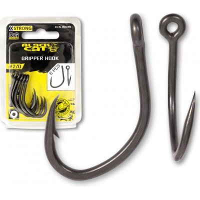 Black Cat sumcový Gripper Hook DG vel.2 6ks