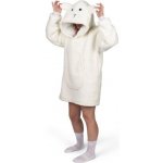 Cozy Noxxiez CH362 Tučňák hřejivá televizní mikinová deka s kapucí pro teenagery a dospělé – Zboží Dáma