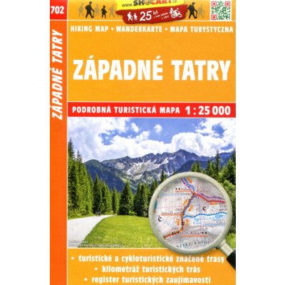 702 Západné Tatry 1:25.000 – Hledejceny.cz