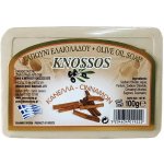 Knossos přírodní olivové mýdlo skořice 100 g – Sleviste.cz