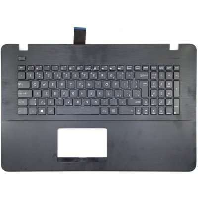 česká klávesnice Asus X751 X751L X751S X751M X751Y X751B X751N F751 R752 K751 černá CZ/SK palmrest - bez touchpadu