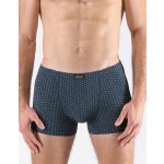 Gina pánské boxerky kratší nohavička, šité, s potiskem 73116P černá tm. šedá – Zbozi.Blesk.cz