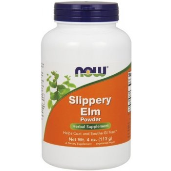 Now Foods Slippery Elm Jilm červený čistý prášek 113 g